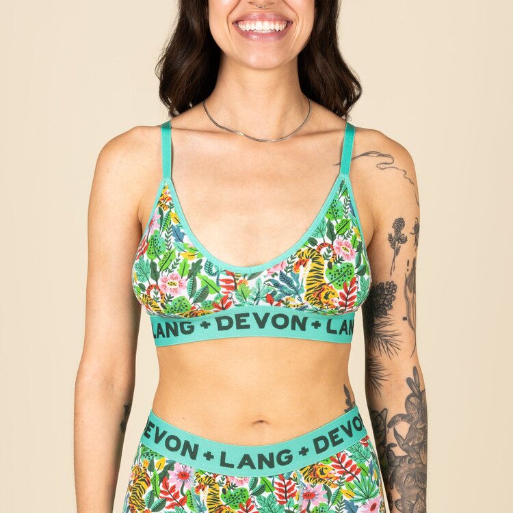 Devon + Lang Devon + Lang Bria Bralette (Womens) | Jungle