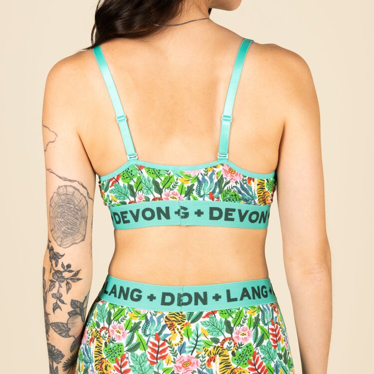Devon + Lang Devon + Lang Bria Bralette (Womens) | Jungle