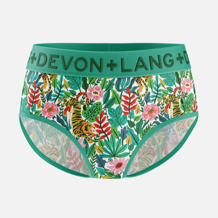 Devon + Lang Devon + Lang Bria Bikini Brief (Womens) | Jungle