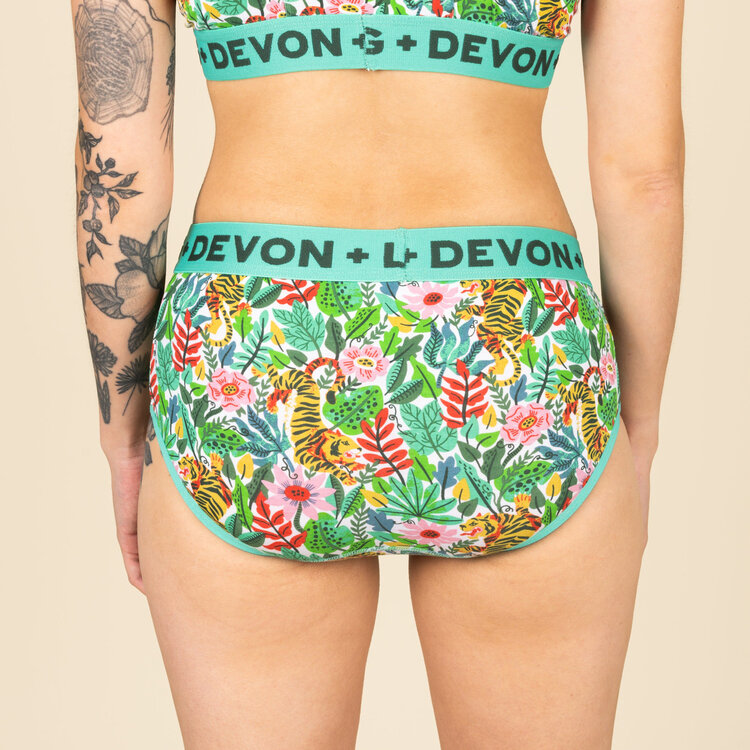 Devon + Lang Devon + Lang Bria Bikini Brief (Womens) | Jungle