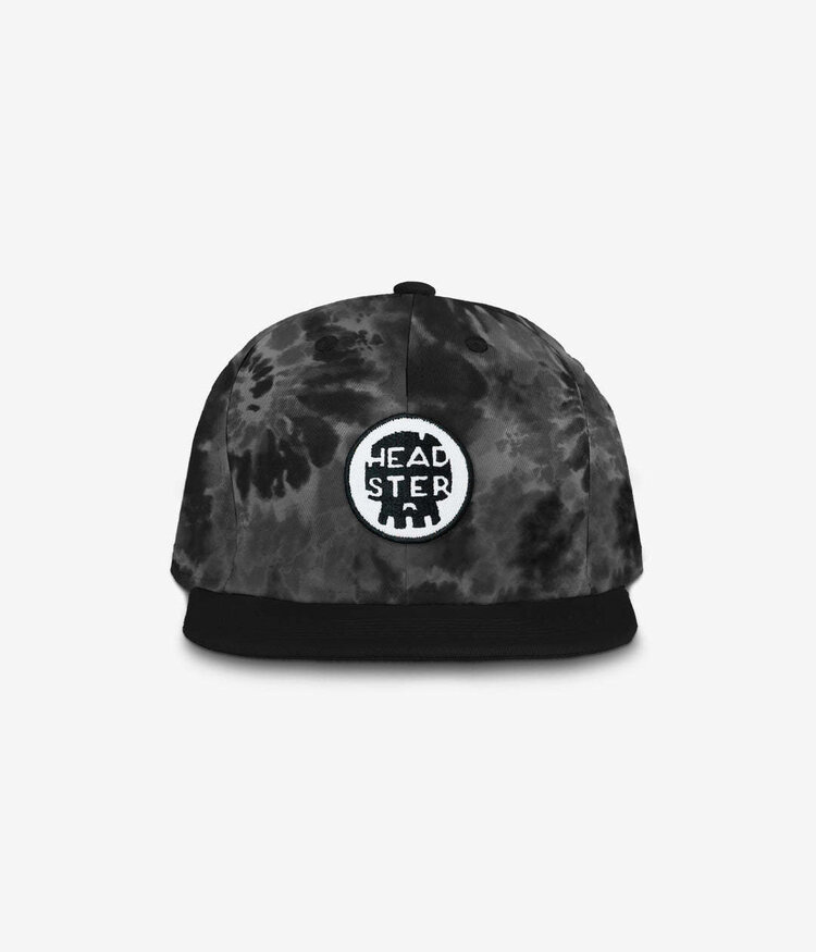 Headster Kids Headster Kids Tie Dye Black Snapback | Black