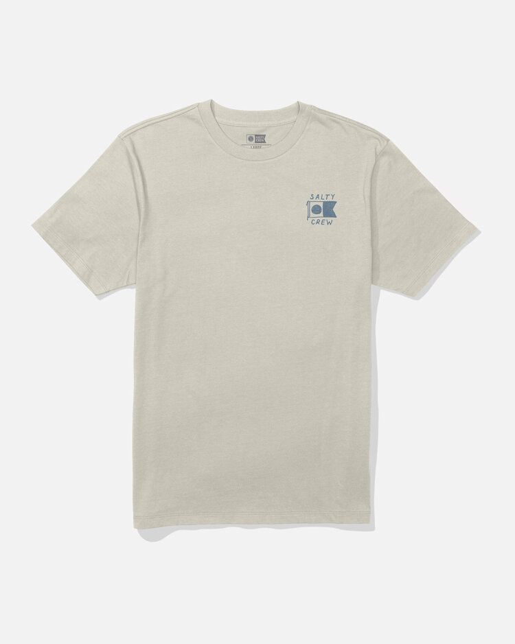 Salty Crew Salty Crew Call Sign Ss Tee (Mens) | Bone