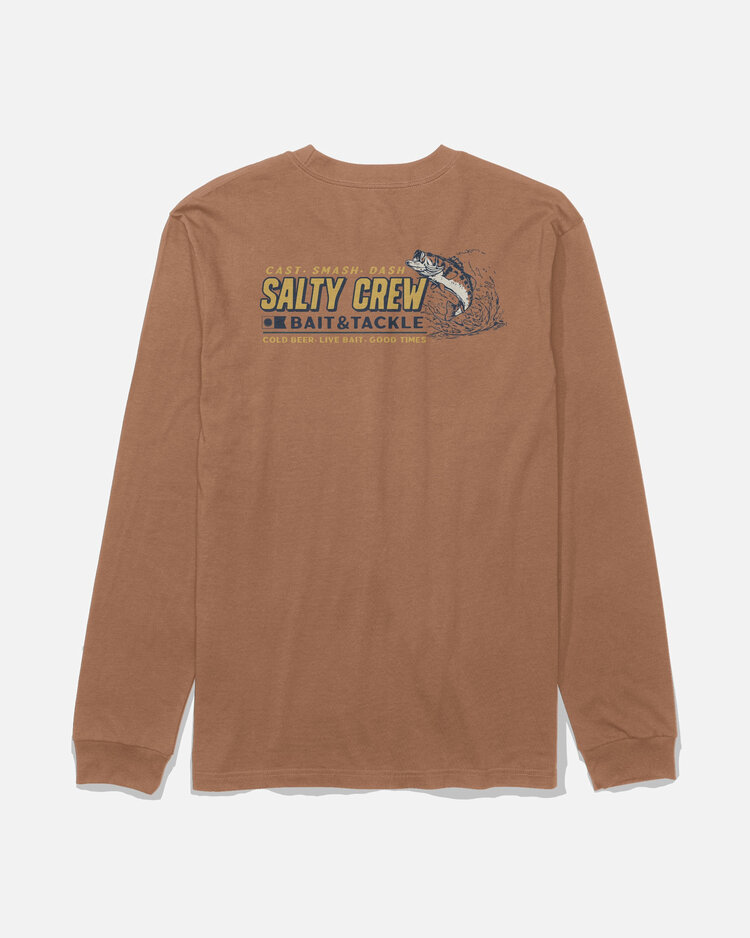 Salty Crew Salty Crew Live Bait Ls Tee (Mens) | Sierra