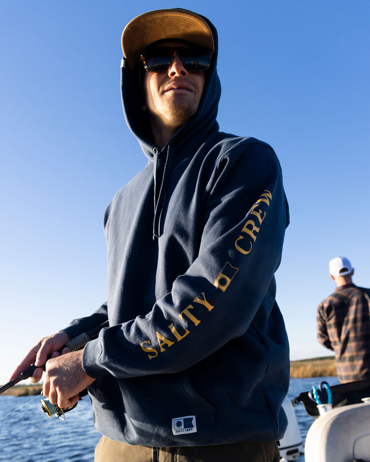 Salty Crew Salty Crew Refuge Fleece (Mens) | Midnight Navy