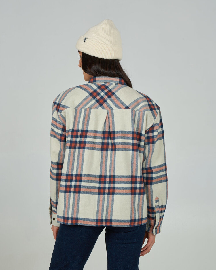 Salty Crew Salty Crew Nomad Flannel (Womens) | Midnight Navy