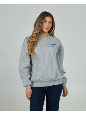 Salty Crew Salty Crew Small Bite Crew (Womens) | Athletic Heather