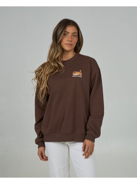 Salty Crew Salty Crew Small Bite Crew (Womens) | Espresso