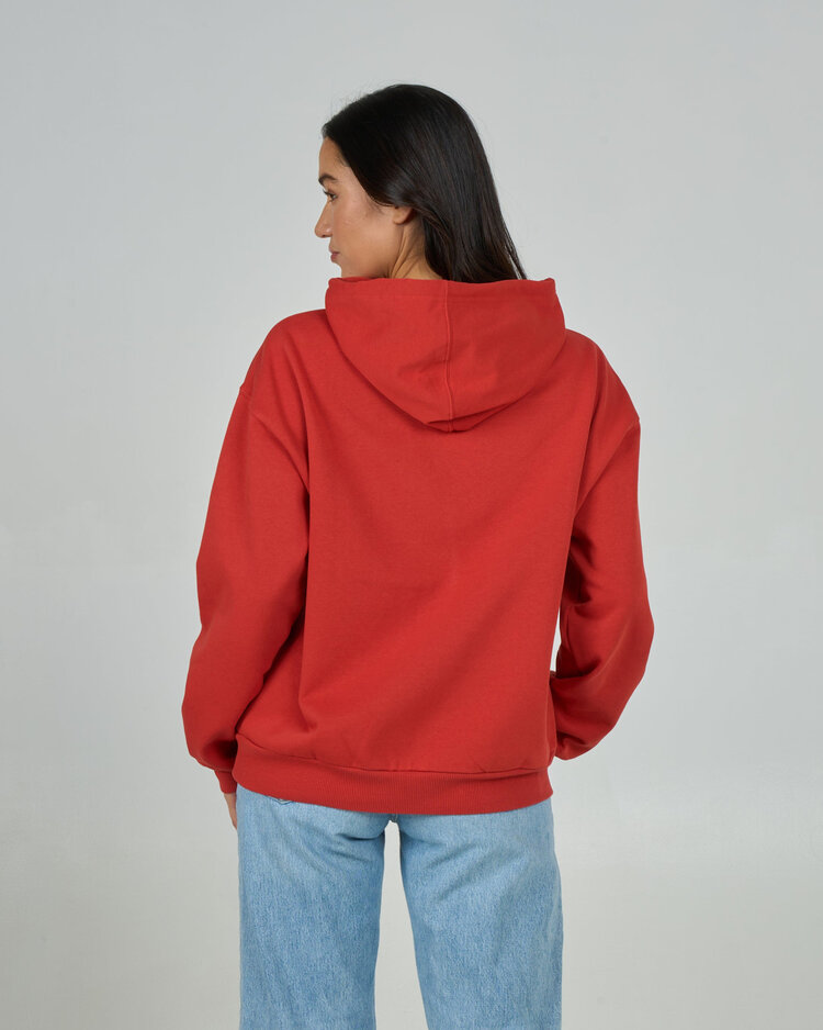 Salty Crew Salty Crew Land And Sea Hoody (Womens) | Fiesta Red