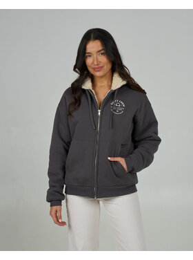 Salty Crew Salty Crew Chompers Zip Hoody (Womens) | Charcoal