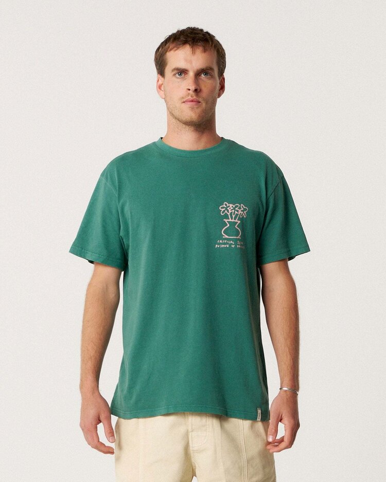 Critical Slide Society Critical Slide Daisy Tee (Unisex) | Dusty Green
