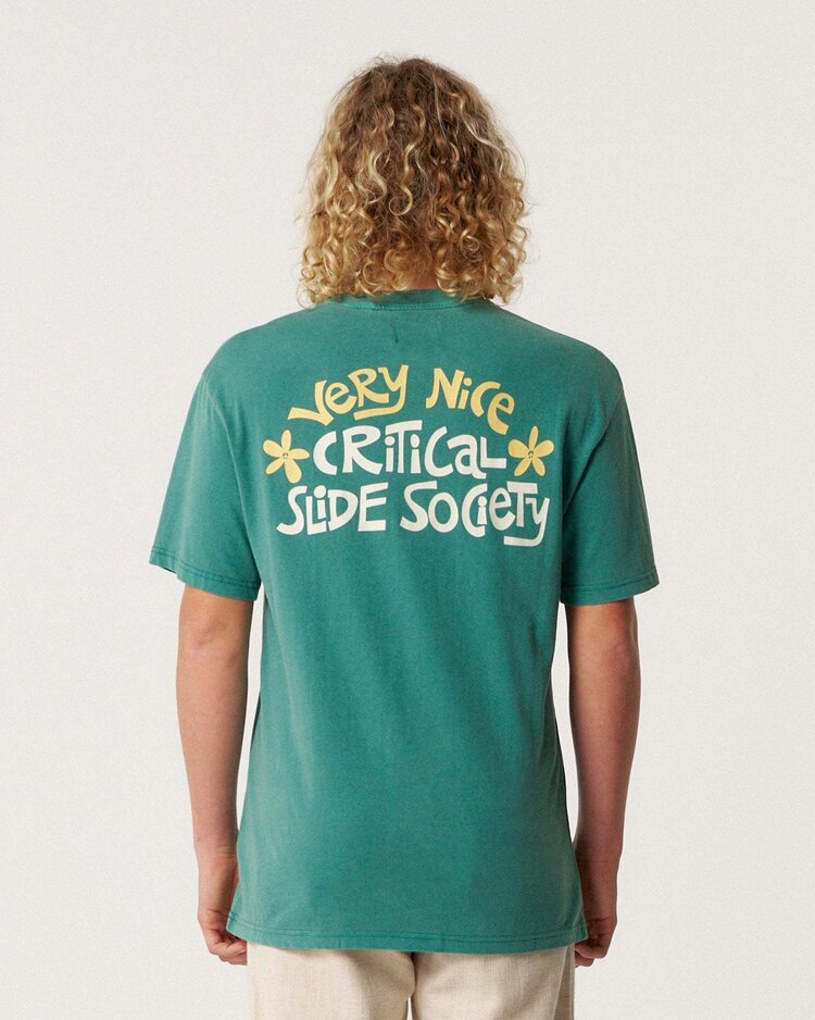 Critical Slide Society Critical Slide Very Nice Tee (Unisex) | Dusty Green