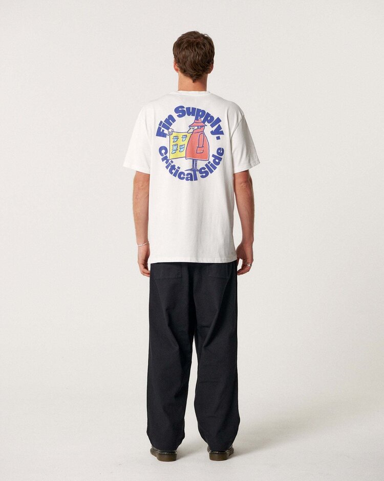 Critical Slide Society Critical Slide Supply Tee (Unisex) | Vintage White