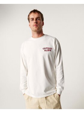 Critical Slide Society Critical Slide Log Removals Ls Tee (Unisex) | Vintage White