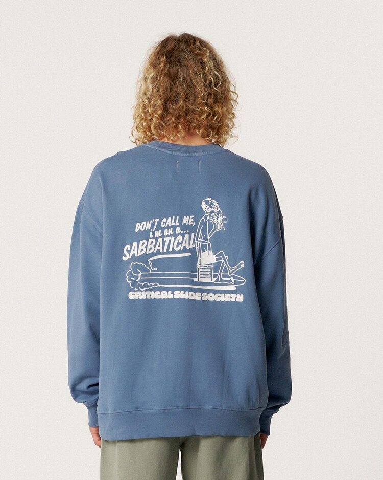 Critical Slide Society Critical Slide Sabattical Crew (Unisex) | Blue