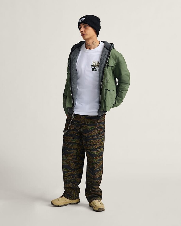 Vans Vans Skate Atiba Haze Military Overshirt (Mens) | Pine Forest