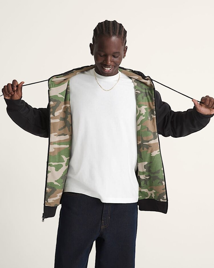 Vans Vans Dover Thermal Lined Full Zip (Mens) | Black