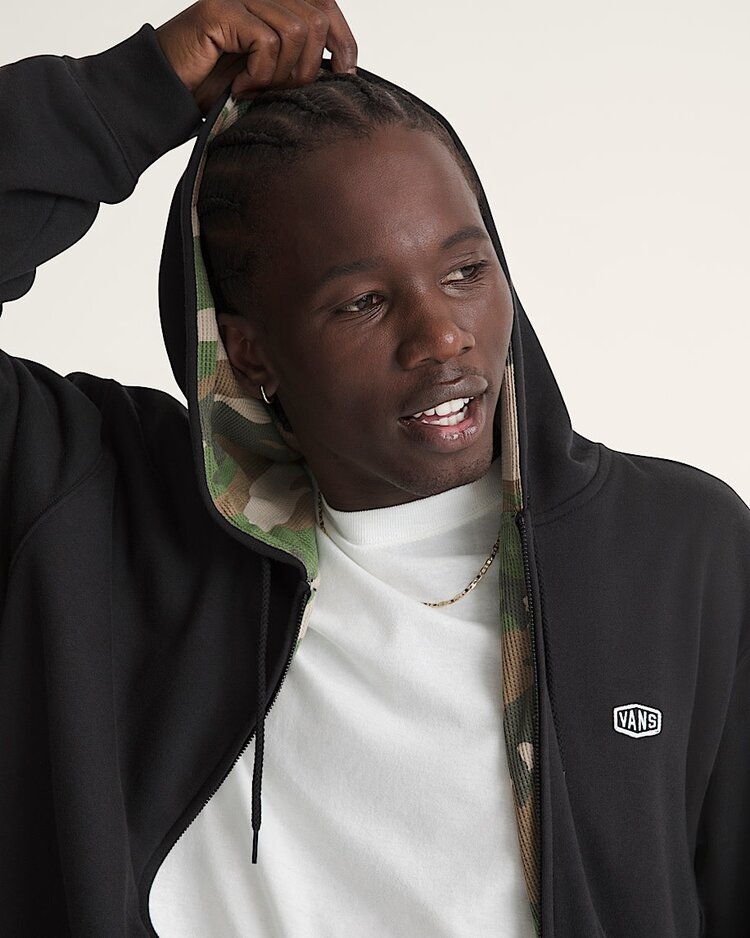 Vans Vans Dover Thermal Lined Full Zip (Mens) | Black