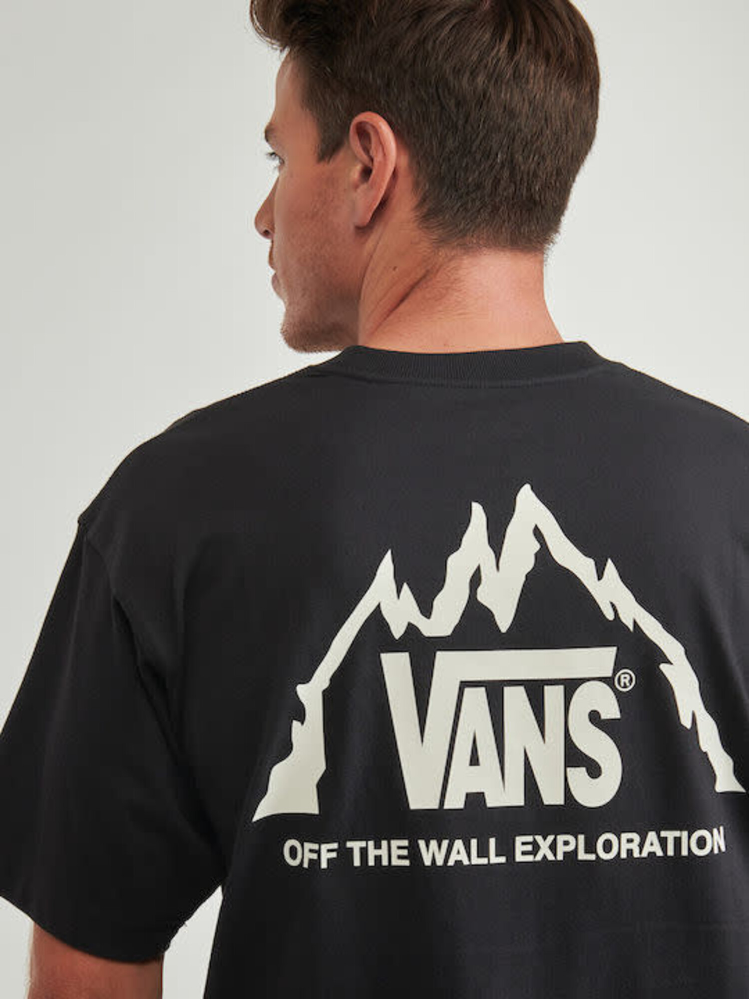 Vans Mte Crestline Ss Tee (Mens) | Black/White - The Drop Rideshop