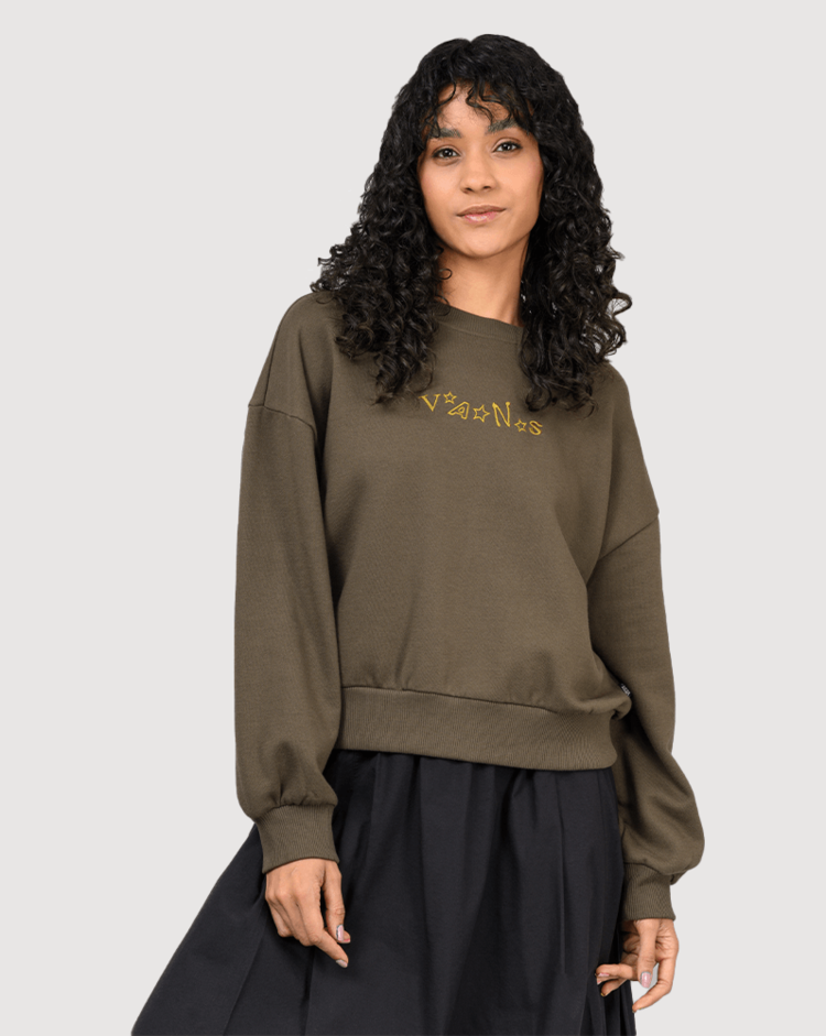 Vans Vans Chaos Retro Crew (Womens) | Coal Brown