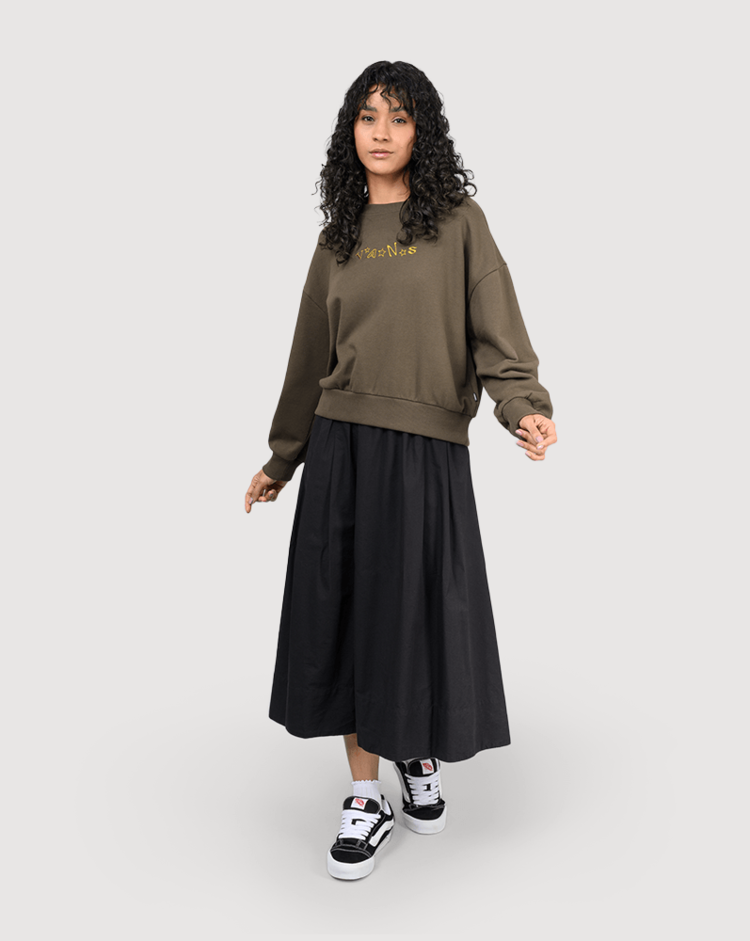 Vans Vans Chaos Retro Crew (Womens) | Coal Brown