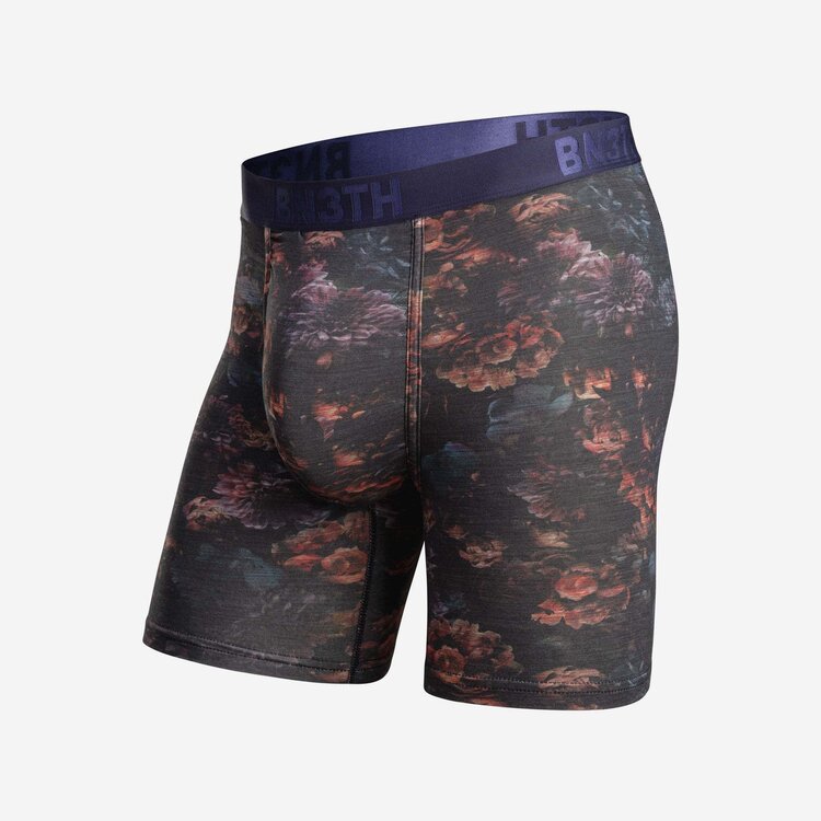 BN3TH Bn3Th Classic Icon Boxer Brief Print | Dark Floral-Dark Navy