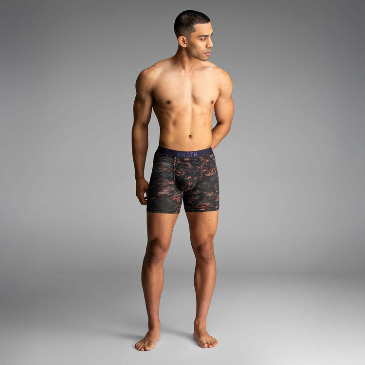 BN3TH Bn3Th Classic Icon Boxer Brief Print | Dark Floral-Dark Navy