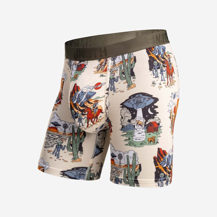 BN3TH Bn3Th Classic Icon Boxer Brief Print | Space Cowboy-Sand
