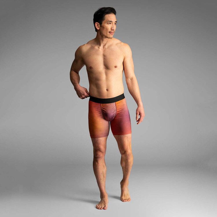 BN3TH Bn3Th Pro Agua X Boxer Brief Print | Ombre Palm Tree