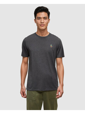 Tentree Tentree Sasquatch Tee (Mens) | Meteorite Black Htr/Hockey