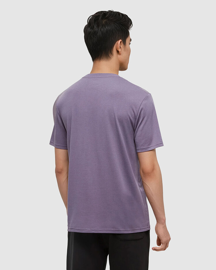 Tentree Tentree Retro Treeline Tee (Mens) | Smokey Violet/Mountain View
