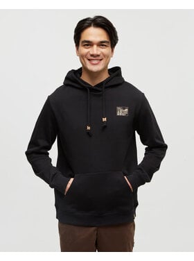 Tentree Tentree Etched Mountain Hoodie (Mens) | Meteorite Black/Birchwood