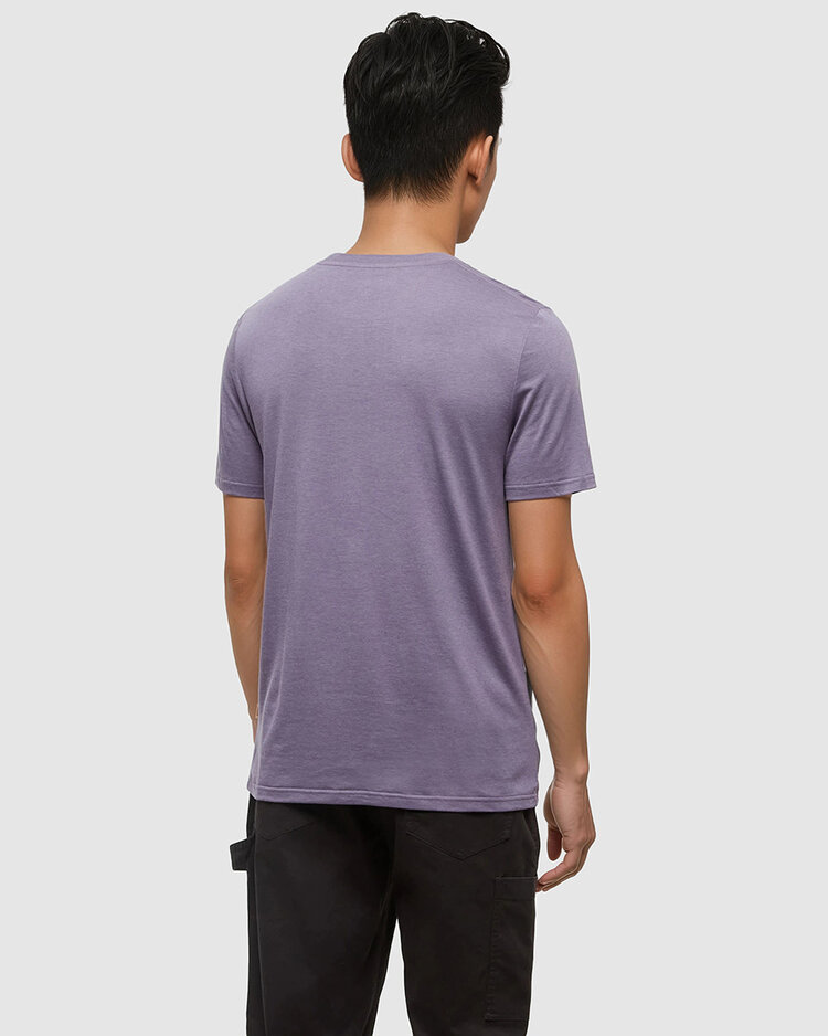 Tentree Tentree Baker Tee (Mens) | Smokey Violet Htr