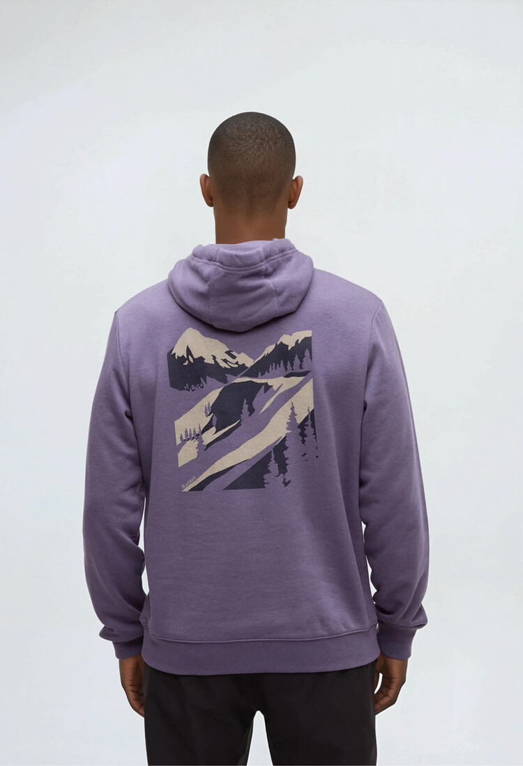 Tentree Tentree Slack Country Hoodie (Mens) | Smokey Violet/Silver Lining