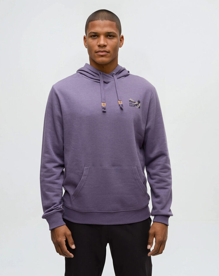 Tentree Tentree Slack Country Hoodie (Mens) | Smokey Violet/Silver Lining