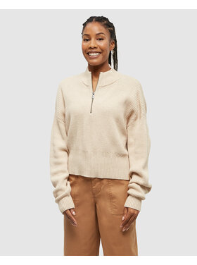 Tentree Tentree Vista Sweater (Womens) | Warm Oak Htr