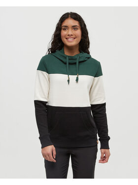 Tentree Tentree Blocked Banshee Hoodie (Womens) | Forest Pine/Undyed/Black