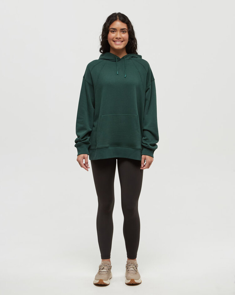 Tentree Tentree Bluffs Hoodie (Womens) | Forest Pine
