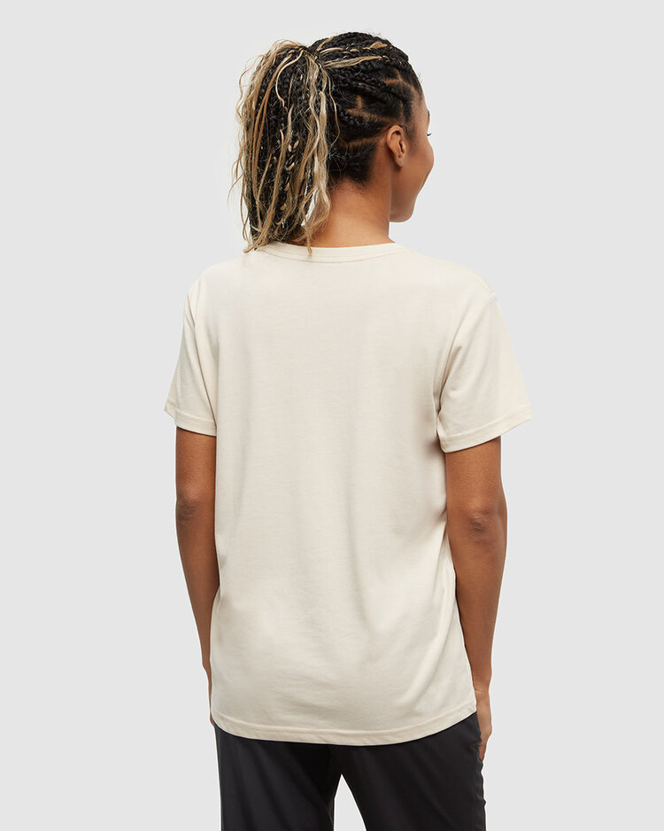 Tentree Tentree Autumn Flora Tee (Womens) | Warm Oak/Meteorite Blk