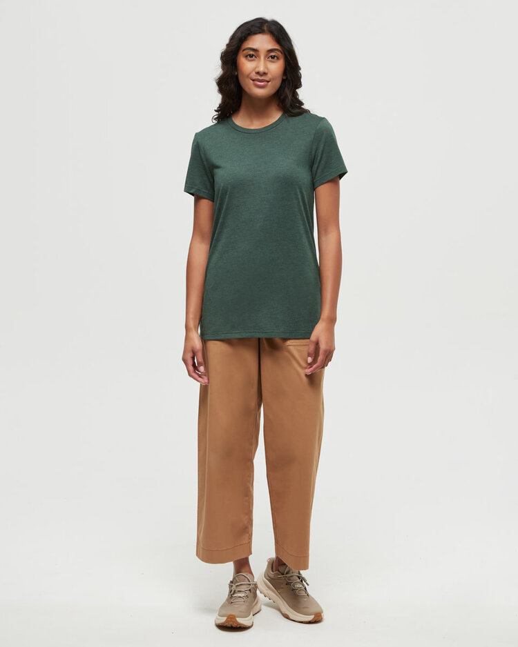 Tentree Tentree Winslow Tee (Womens) | Forest Pine Htr