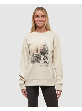 Tentree Tentree Backcountry Crew (Womens) | Warm Oak/Dusty Terracotta