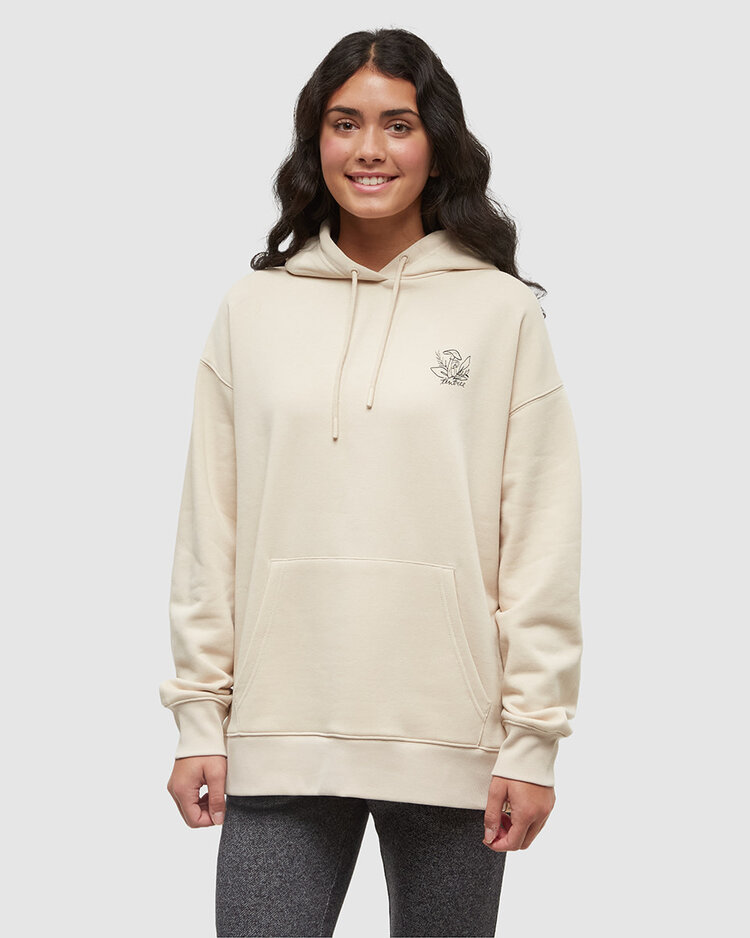 Tentree Tentree Understory Oversized Hoodie (Womens) | Warm Oak/Meteorite Blk