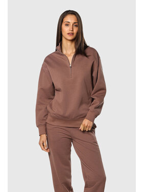 TEAMLTD TEAMLTD Fleece Half Zip (Womens) | Brown