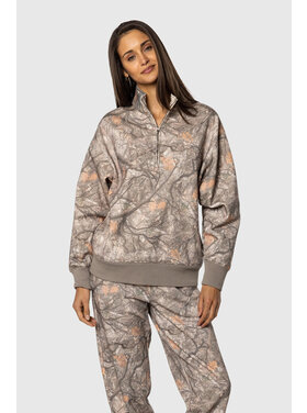 TEAMLTD TEAMLTD Fleece Half Zip (Womens) | Real Camo