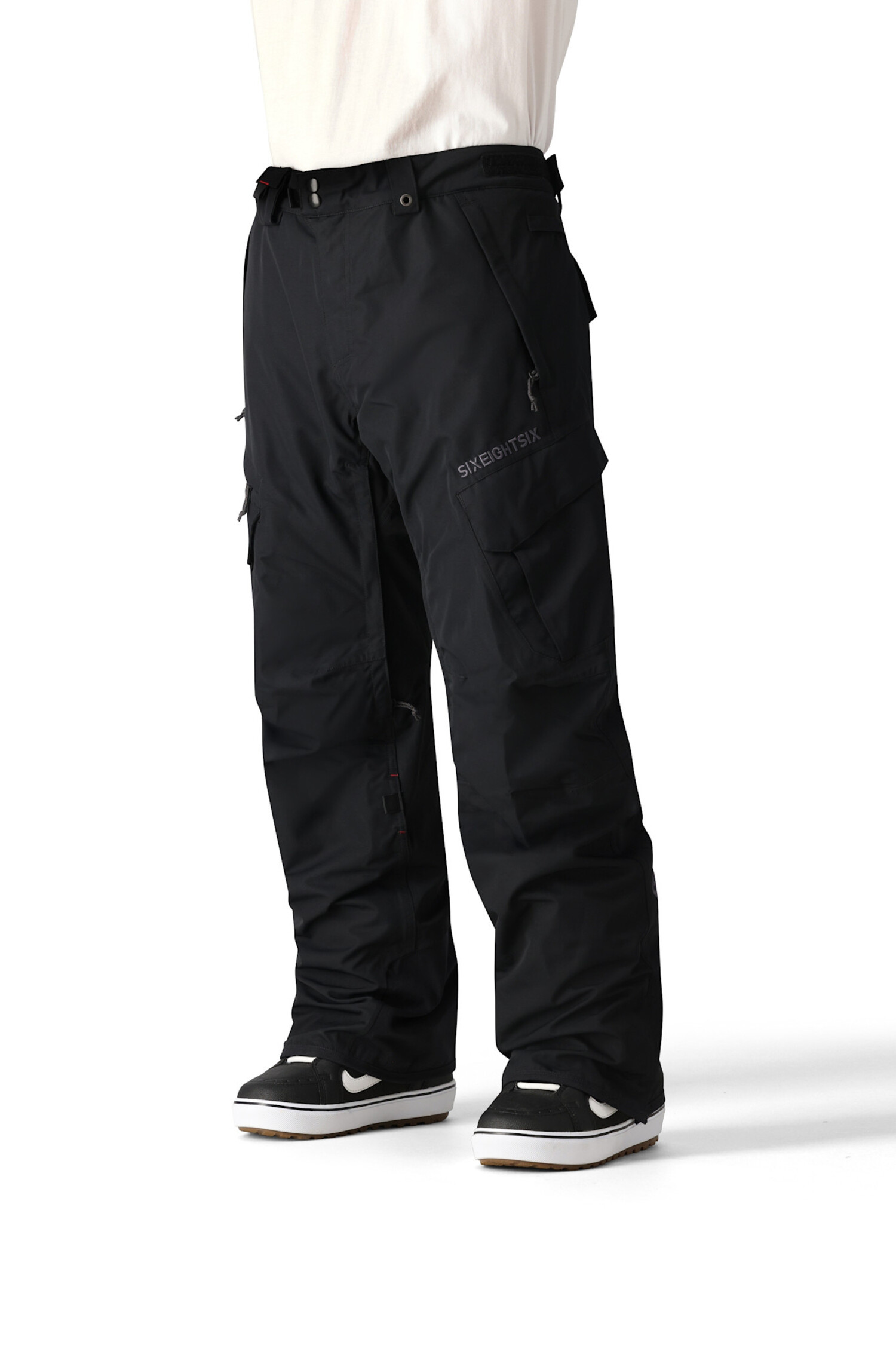 686 686 Mens Smarty® 3-In-1 Cargo Pant 2026 | Black - The Drop