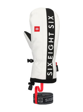686 686 Team Merino Mitt 2027 (Mens) | White