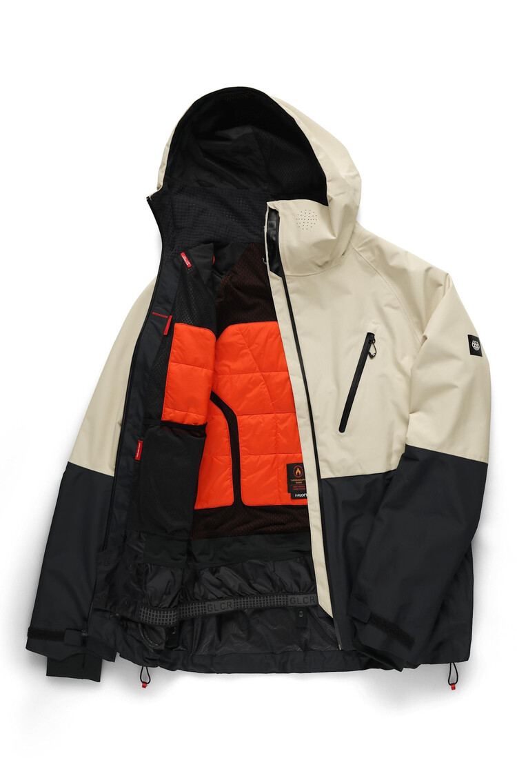 686 686 Hydra Thermagraph Jacket 2027 (Mens) | Limestone Clrblk