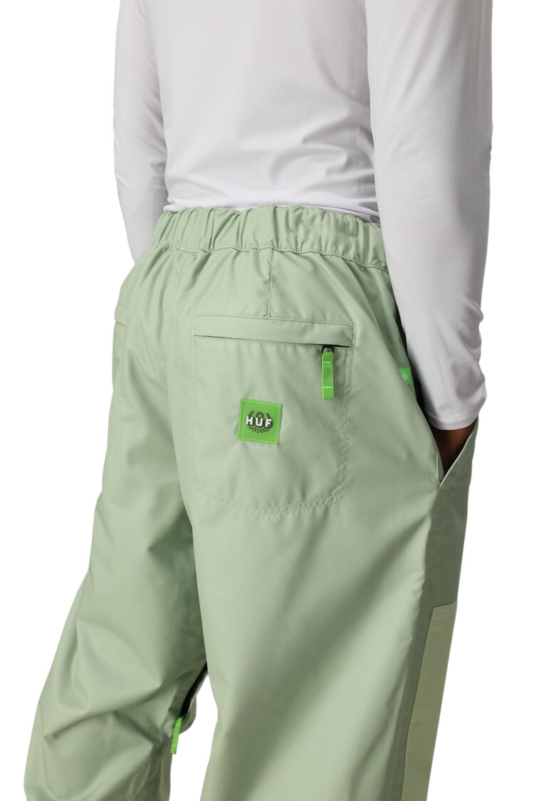 686 686 Huf Double H Shell Pant 2026 (Mens) | Huf Green Clrblk