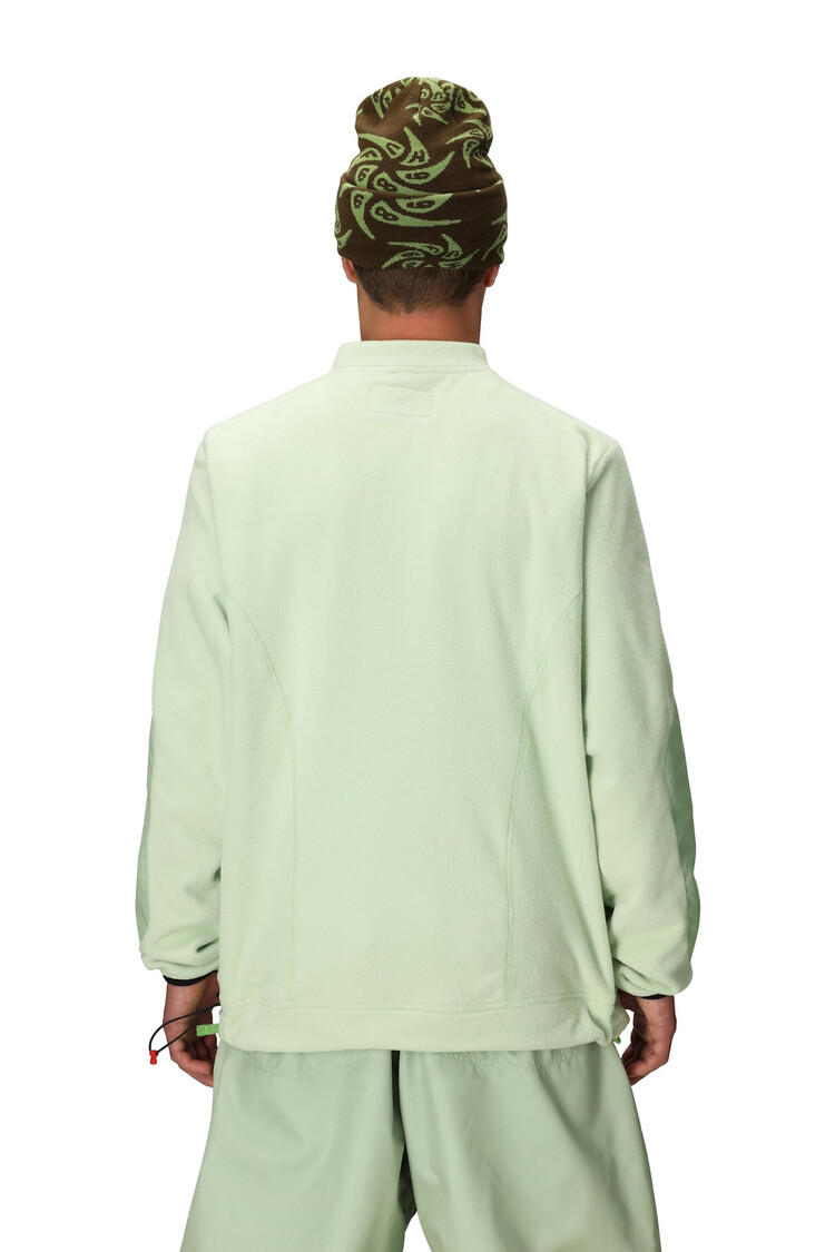 686 686 Huf Fleece Crewneck 2026 (Mens) | Huf Green Clrblk