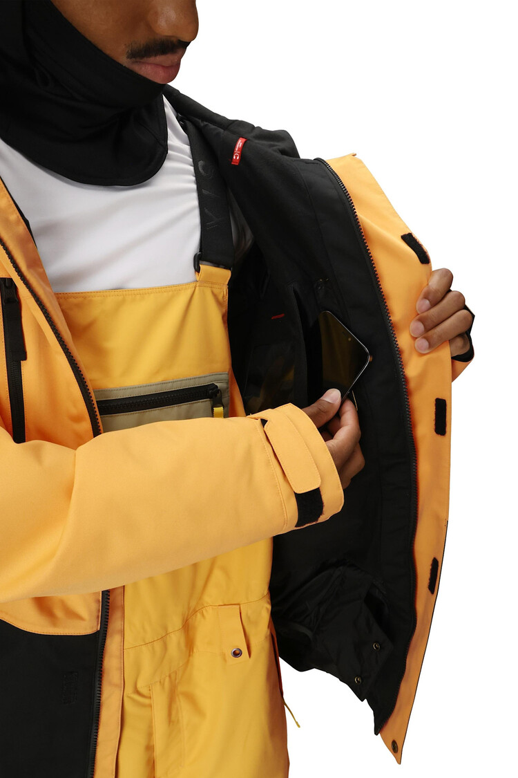 686 686 Geo Insulated Jacket 2026 (Mens) | Yellow Gold Clrblk