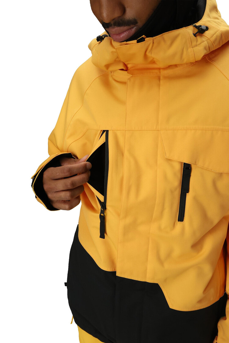 686 686 Geo Insulated Jacket 2026 (Mens) | Yellow Gold Clrblk